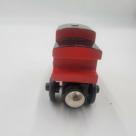 Thomas And Friends Wooden Magnetic Sodor Line Caboose Pretend Thomas Trains - Picture 4 of 6